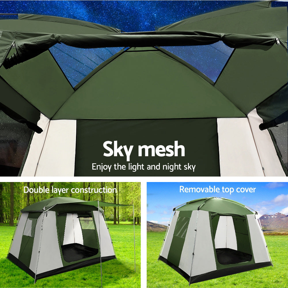 NNEDSZ Weisshorn Camping Tent 6 Person Tents Family Hiking Dome